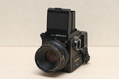 Zenza Bronica SQ 6x6 fotocamera con ZENZANON-PS 80mm f2.8 Lens 