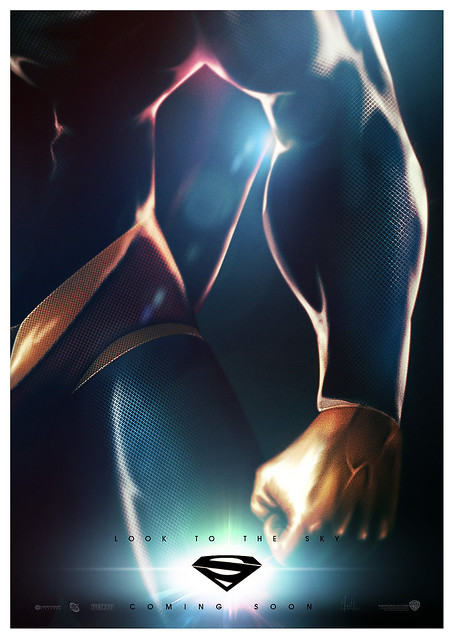 SUPERMAN Man Of Steel 2012 Teaser Poster