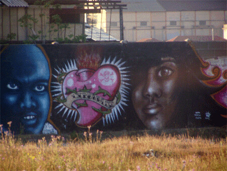 Graffiti Barreiro amor