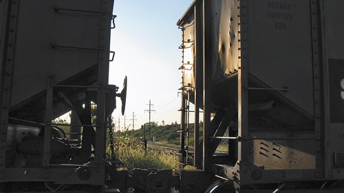 Coal hoppers in transit at Hawthorne Junction. Chicago / Cicero Illinois. September 2008. by Eddie from Chicago