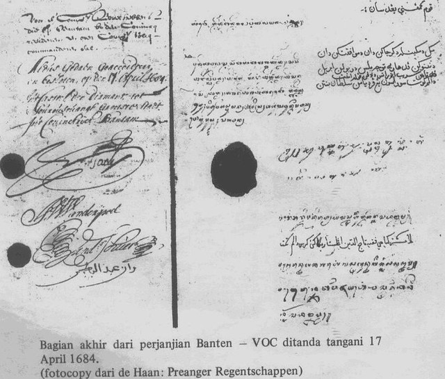 Perjanjian Banten - VOC