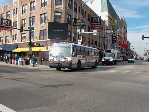 Southbound CTA Route # 22 Clark Street bus. Chicago Illinois. October 2006. by Eddie from Chicago