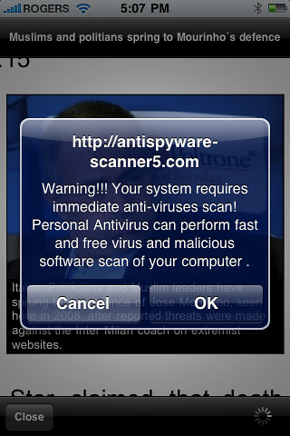 OH NO! My iPhone has a virus! My computer remains infected!