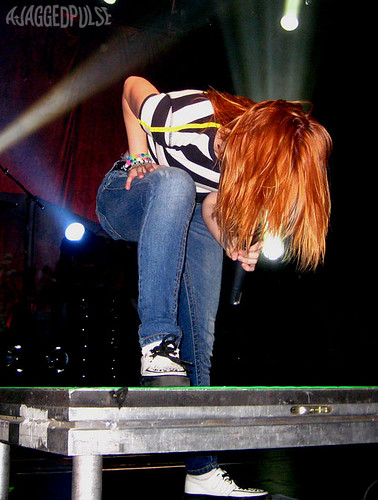 Hayley Williams Paramore by a jagged pulse