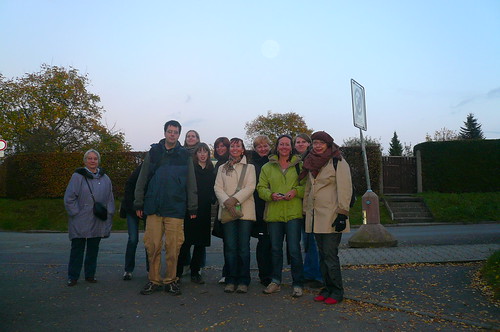MySpace Wandergruppe in Berkersheim. Oktober 2008