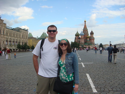 Ryan & Danielle in Red Square
