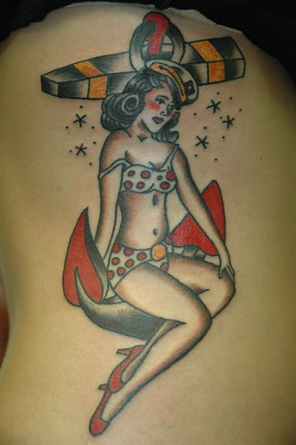 Pin Up on Anchor