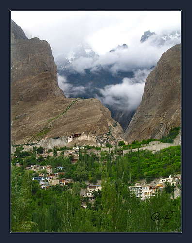 First Glance of Karimabad, Hunza by IshtiaQ Ahmed revival to Photography