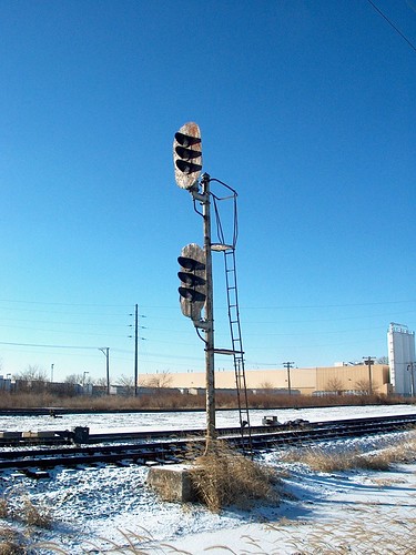 Chicago winter railroading. January 2007. by Eddie from Chicago