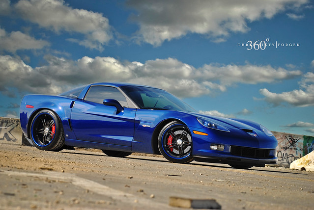 Corvette Z06 on 360 Forged CF 5ive by Forged Dst