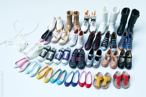 My Momoko doll shoe collection 27 pairs Flickr Photo Sharing