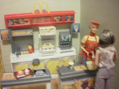 McDonald's /diner diorama