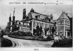 Chateau de Vadancourt, 1914