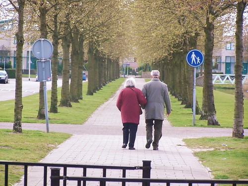 Man met dementerende echtgenote - Het Lage Land, Rotterdam