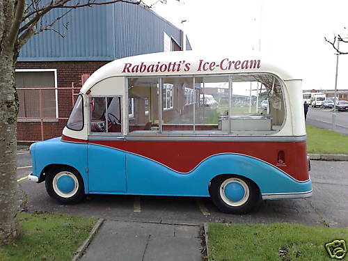 bedford ca ice cream van