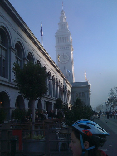 Daughter and the Ferry Building