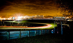 Britcar Night Race - Brands Hatch 2008 - No Cars just lights