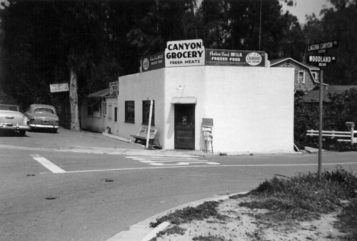 Canyon Grocery, Laguna Canyon, 1957