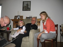 Toms christening, November 2008