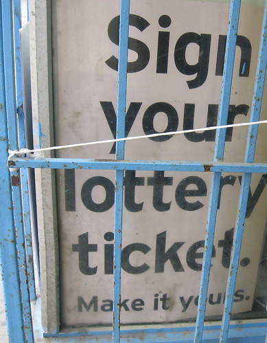 sign your lottery ticket (make it yours)
