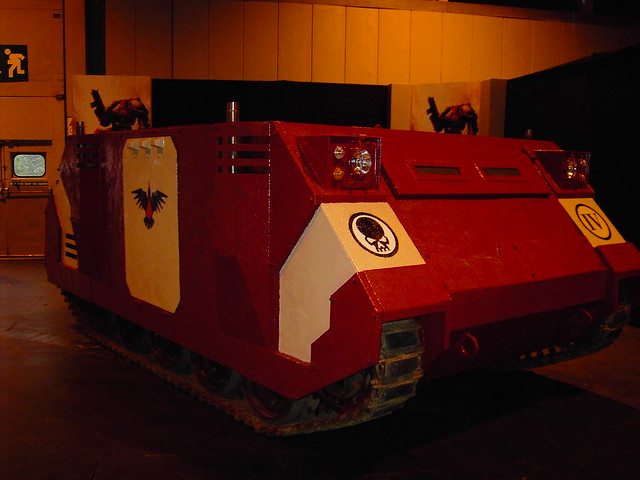 a British army FV432 tank.