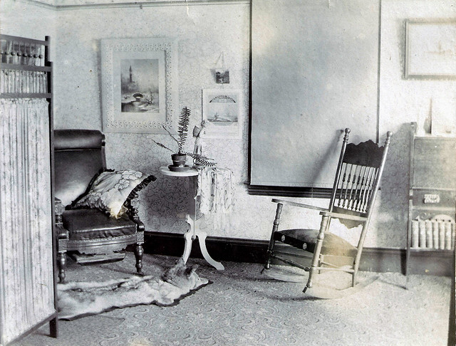 Livingroom - John and Caroline Sweetser 1890