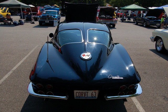 1963 Chevrolet Corvette Stingray Split Window Coupe with a 327 in Midnight