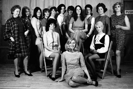 Nancy Sinclair fashion show late 1960s