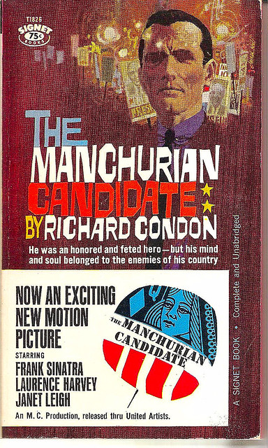 vintage paperback--manchurian candidate