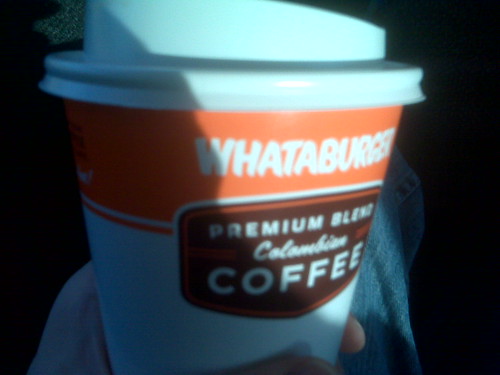 Whataburger new "Premium" coffee