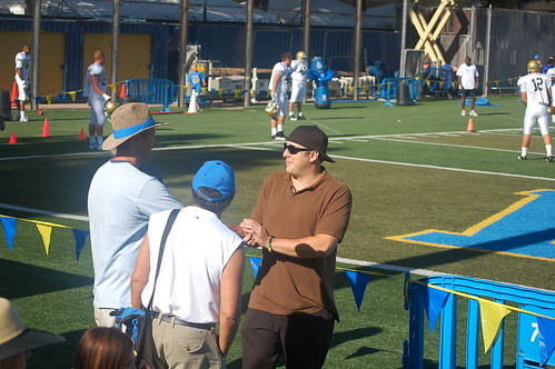 Petros Papadakis at UCLA practice