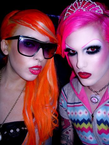 Jeffree Star and Raquel Reed 