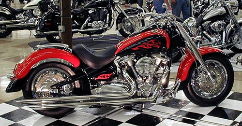 2001 Yamaha Road Star Custom Motorcycle