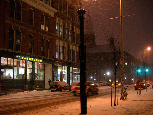 Snow Feb. 3, 2009