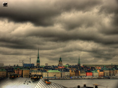 Stockholmi panoráma - Stockholm panorama