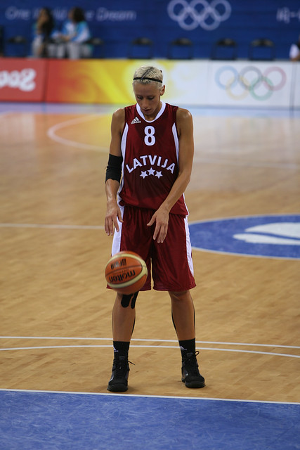 Latvian Women Basketball In 57