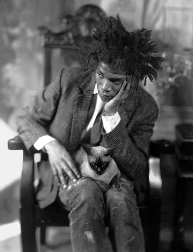 Basquiat, Jean Michel (1960-1988) in 1982 by James Van Der Zee