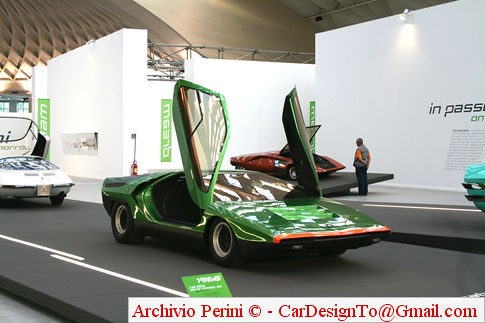 bertone 1968 alfa romeo carabo 2 Italian dream cars from 1950 to 2008
