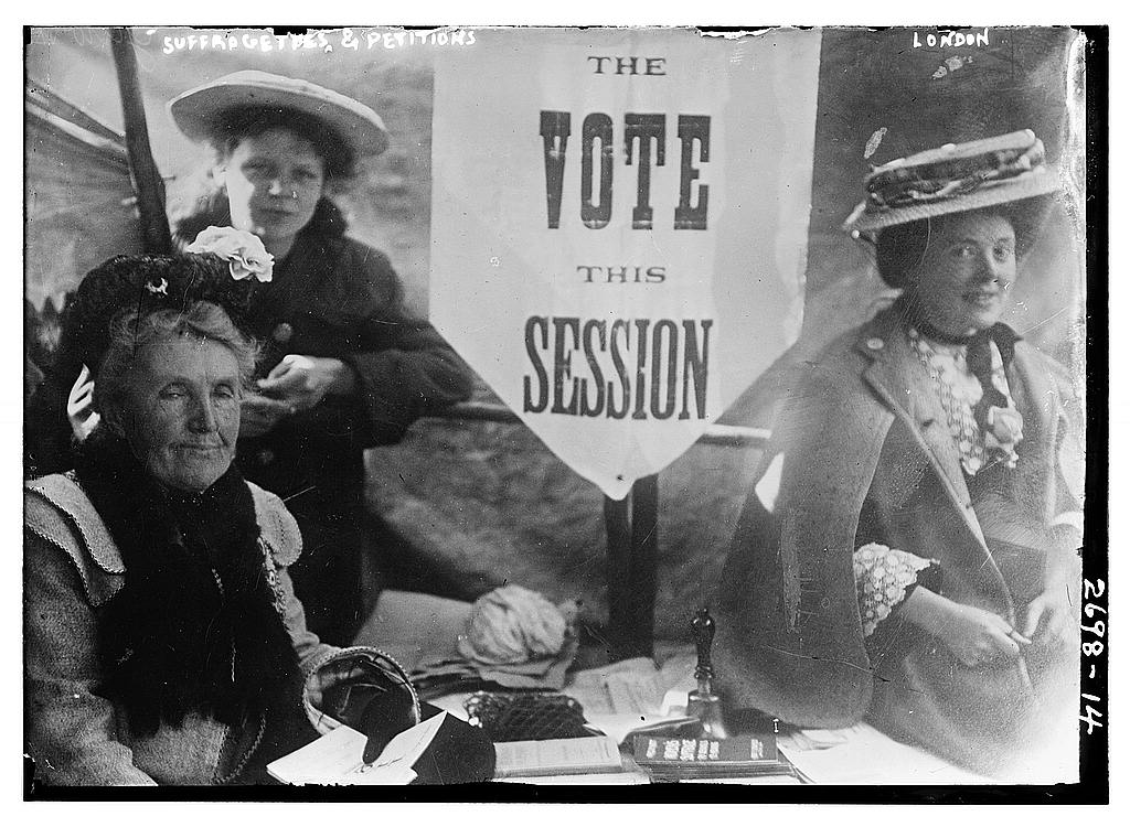 Suffragettes and petitions