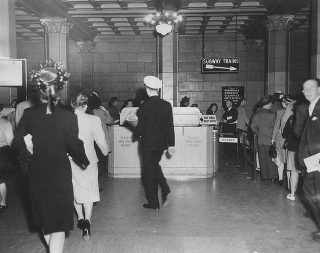 Hollywood Subway Terminal 1946