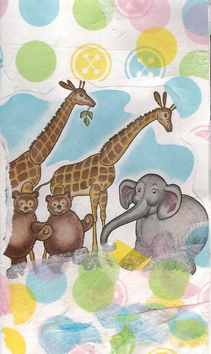 Giraffes, Elephant and Teddy Bears
