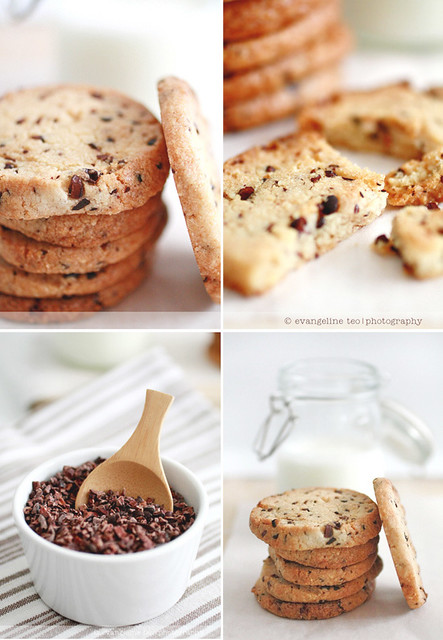 Almond & Cocoa Nib Cookies
