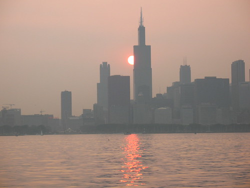 Chicago sunset 2