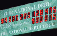 Debt Clock Runs Out of Digits... by MyEyeSees