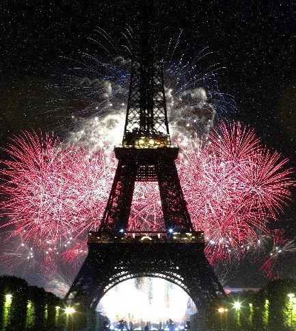 Eiffel Tower Picture Display on Eiffel Tower Fireworks Display   Flickr   Photo Sharing
