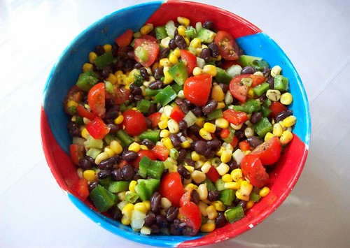 Vegan Black Bean Corn Salad