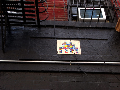 Space Invader in New York 2