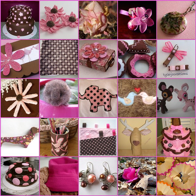 Pink and Brown Wedding 2 Crochet Daisy Flowers 3 Dead Beauty 4