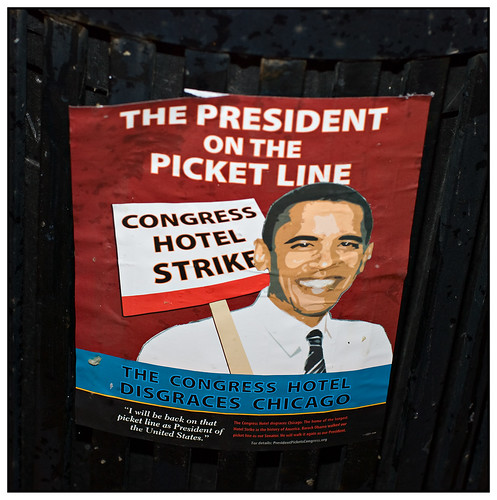 The President on the Picket Line