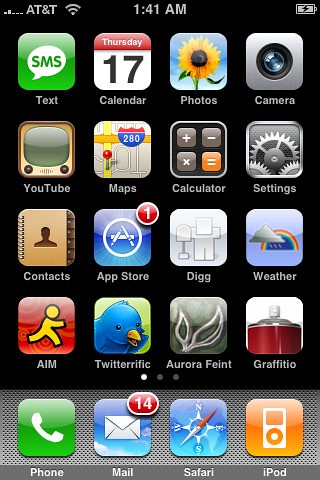 What's on your iPhone home screen?